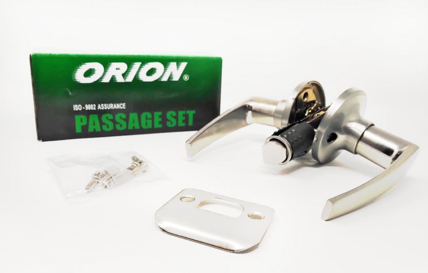 Passage Lever Lock, Nickel