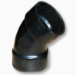 22° Elbow, 3" ABS