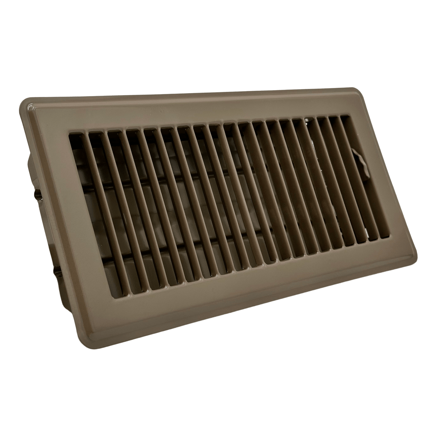 4x10 Floor Register, Brown