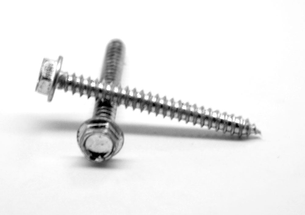 Screws, 1 1/2" Zinc Hex Head