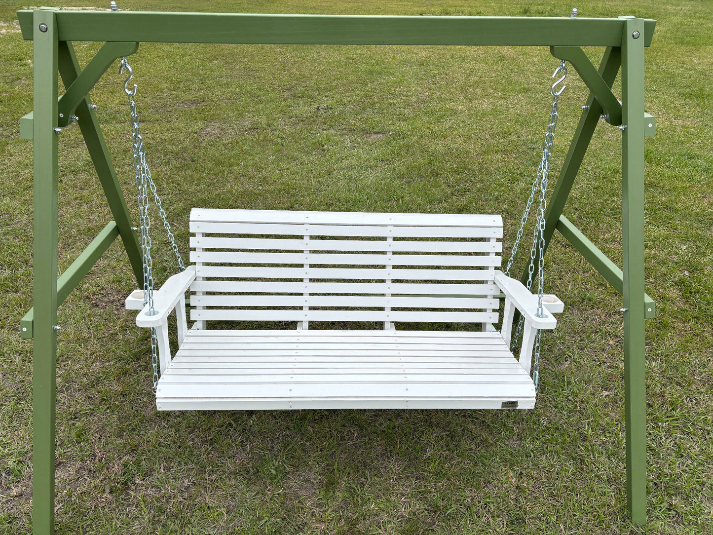Porch Swing and Swing Frame