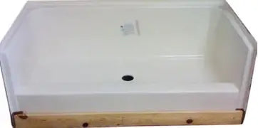 Shower Pan, 27x54 CD Fiberglass