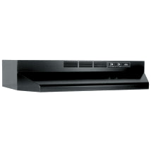 Range Hood, 30", Black