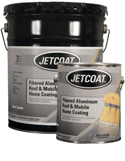 Fibered Aluminum Roof & Mobile Home Coating