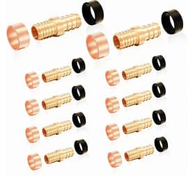 1/2"P x 1/2 Poly Transition Coupling