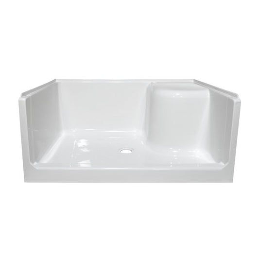Shower Pan, 48x34 Left Seat