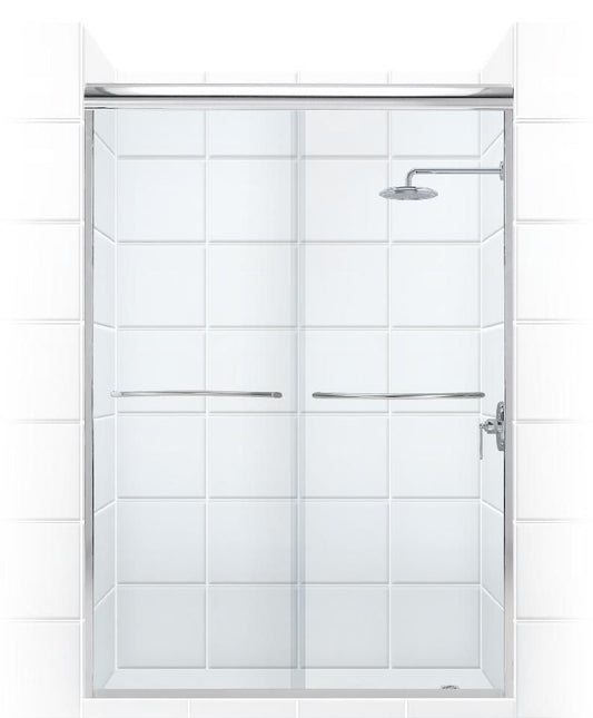 Shower Door, 48x34, Clear Glass