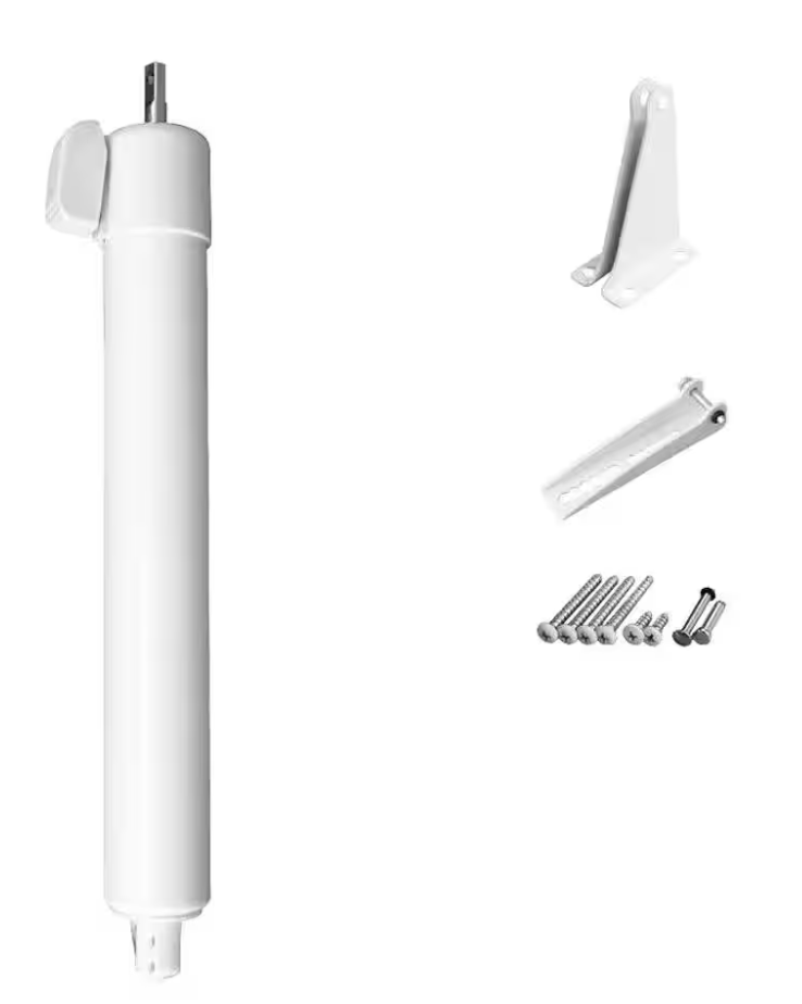 Storm Door Closer Kit, White