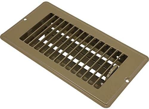 4x8 Floor Register, Brown