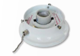 Ceiling Base with Pull Chain, 3"