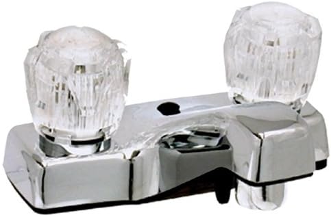4" Faucet, Lavatory, 2 Handle (Chrome)