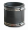Rubber Coupling, 1 1/2" x 1 1/2" ABS