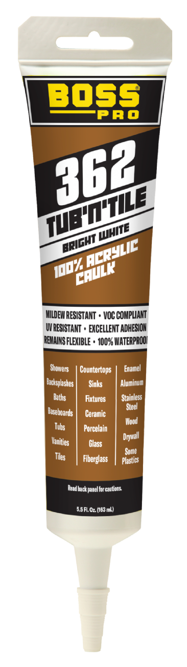Acrylic Caulk, Tub'n'Tile