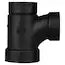 Sanitary Tee, 3x3x2 ABS