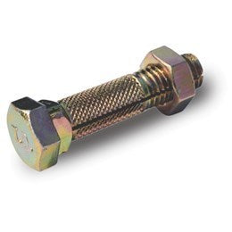 Slotted Anchor Bolt and Nut, Set of 8