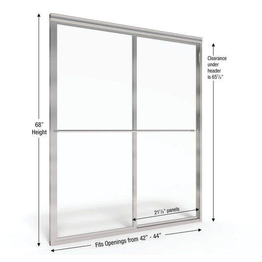 Shower Door, 44x68, Sliding Door