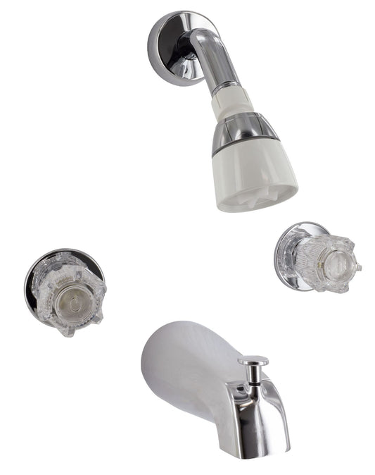 Tub & Shower Bypass - 3 Valve Brass