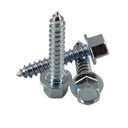 Screws, 1 1/4", Zinc Hex Head