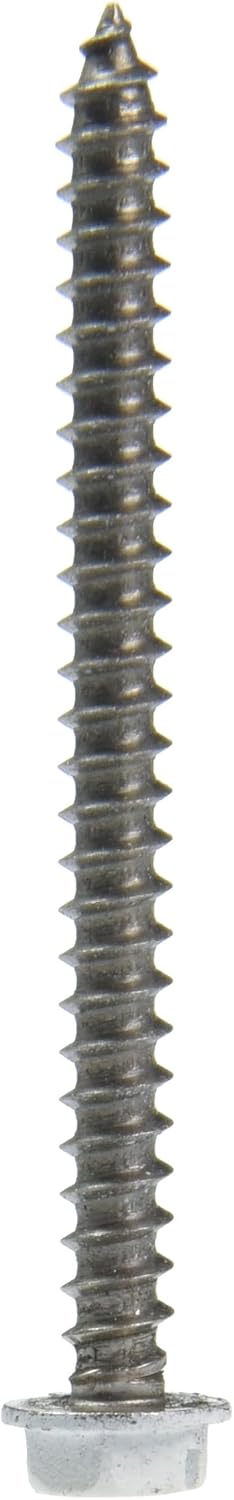 Screws, 1 1/4"- White Hex Head
