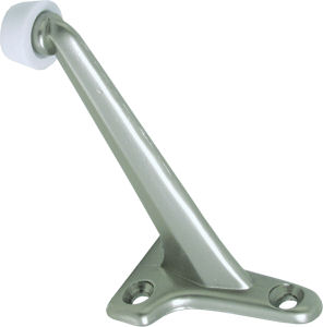Floor Mount Door Stop, Nickel