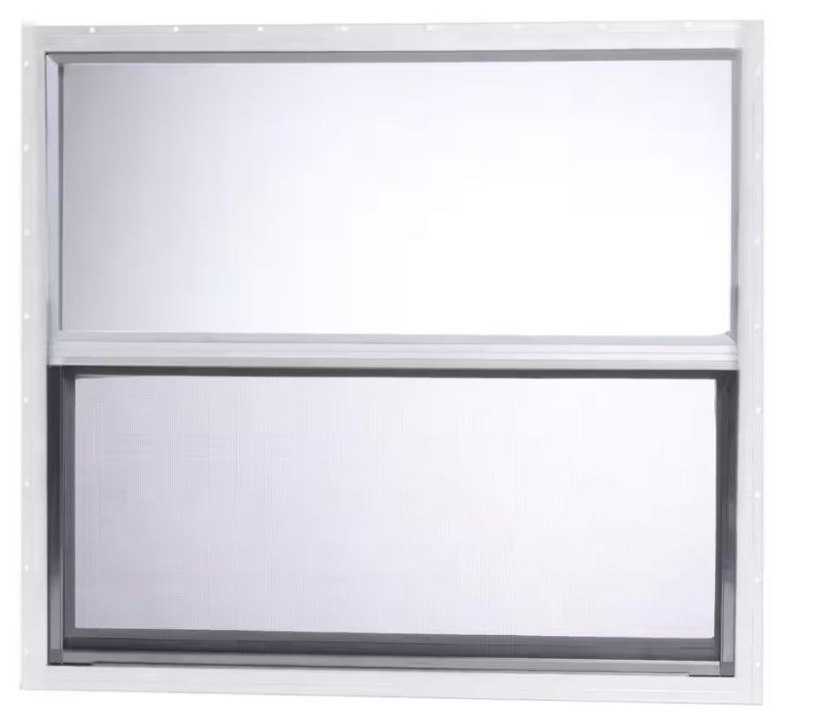 Window 30x30, SS Storm White