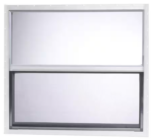 Window 30x30, SS Storm White