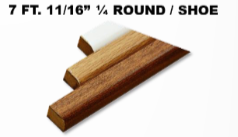 Shoe Molding 7' Oak