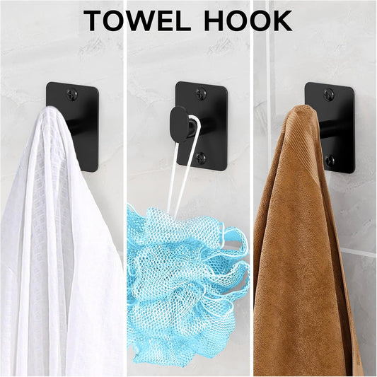 Towel Hook - Black