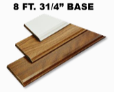 8 ft. 3 1/4" Base Molding, Oak