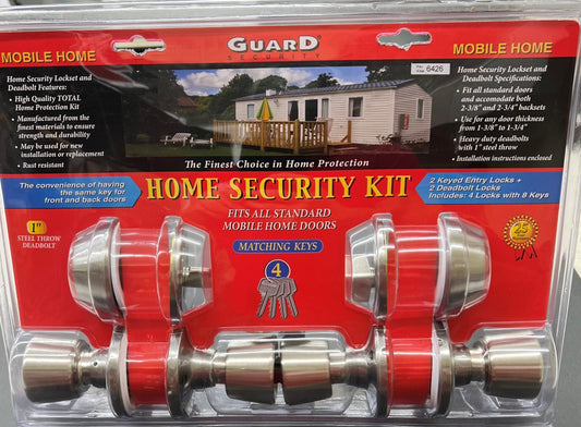 Lock, Double Combo, 4 keys - Stainless