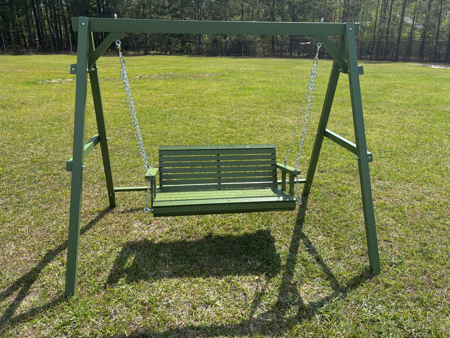 Porch Swing and Swing Frame