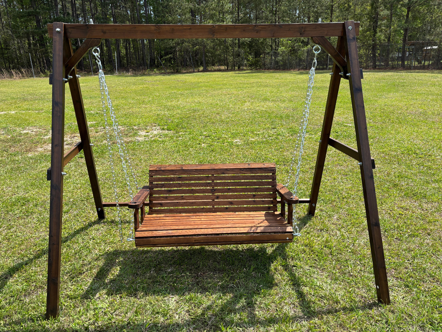 Porch Swing and Swing Frame