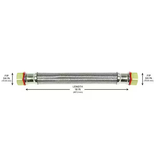 Water Heater Connector 18"
