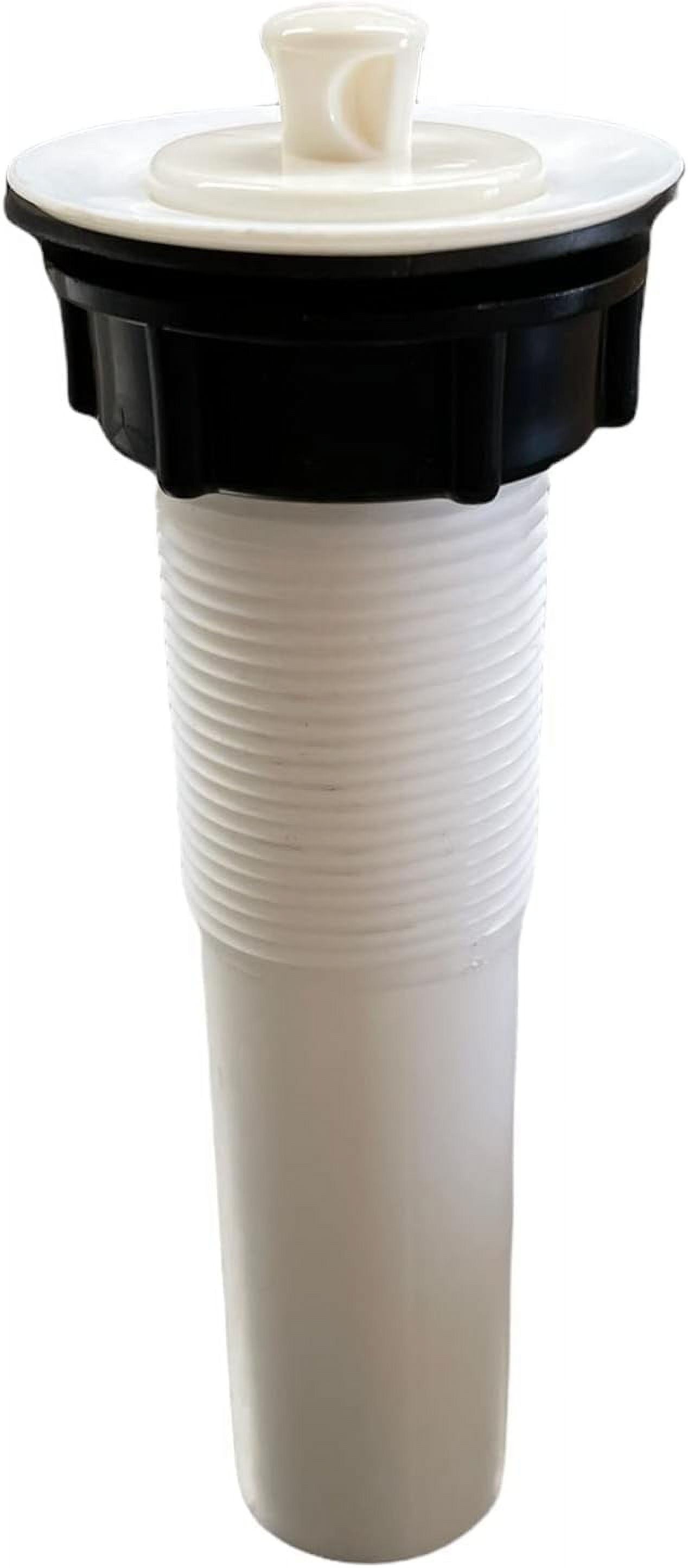 CO Plug, No overflow, White