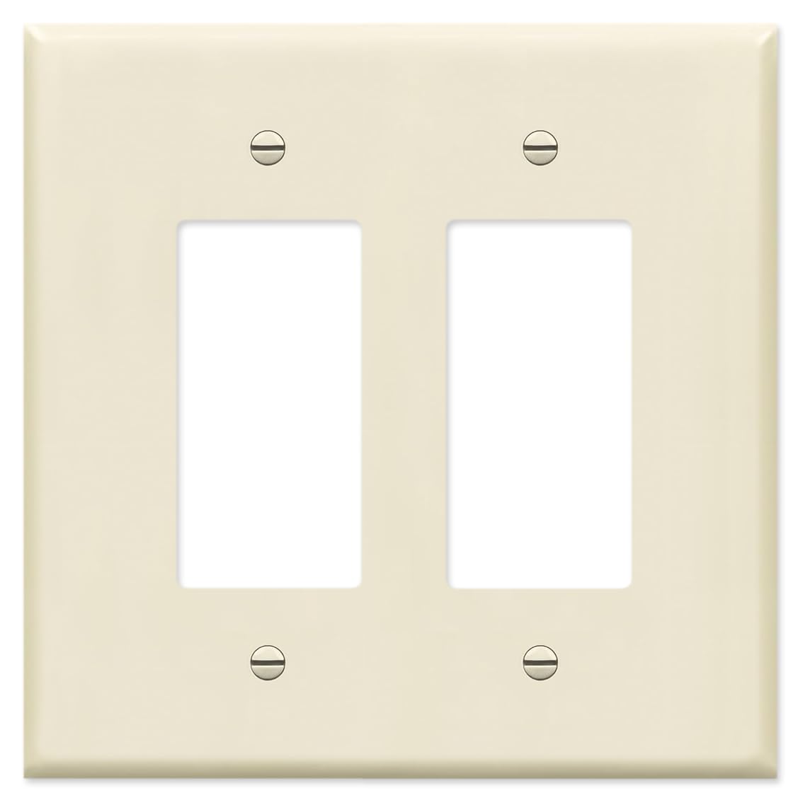 Double Plate, Top to Bottom, Ivory