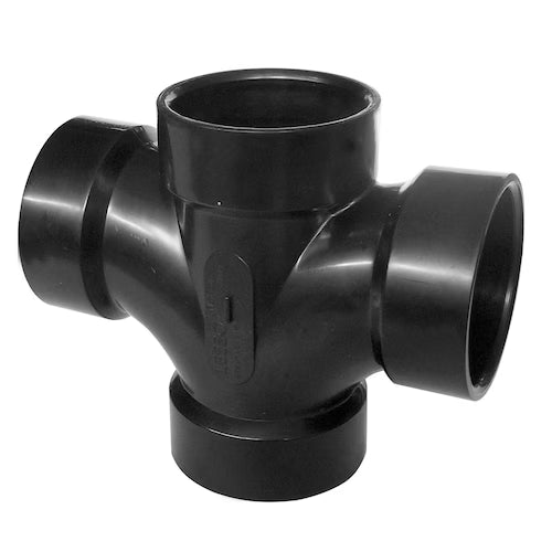 ABS 3" DOUBLE SANITARY TEE