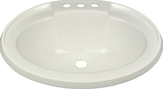 Oval Sink, 17" x 20"