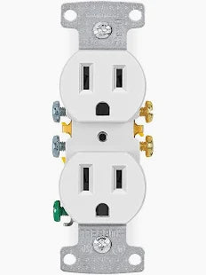 Receptacle, 15 AMP, 125 Volt