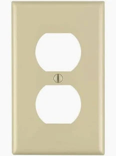 Wall Plate, Ivory
