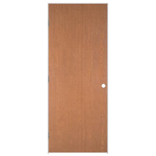 Int Door 30x80 Flat Oak